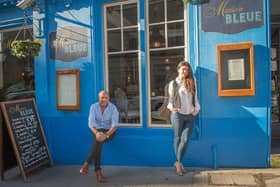Dean and Layla Gassabi have had to close their restaurant, Maison Bleue Le Bistrot on Morningside Road in 'heartbreaking' decision made as a result of Brexit and lockdown impact.