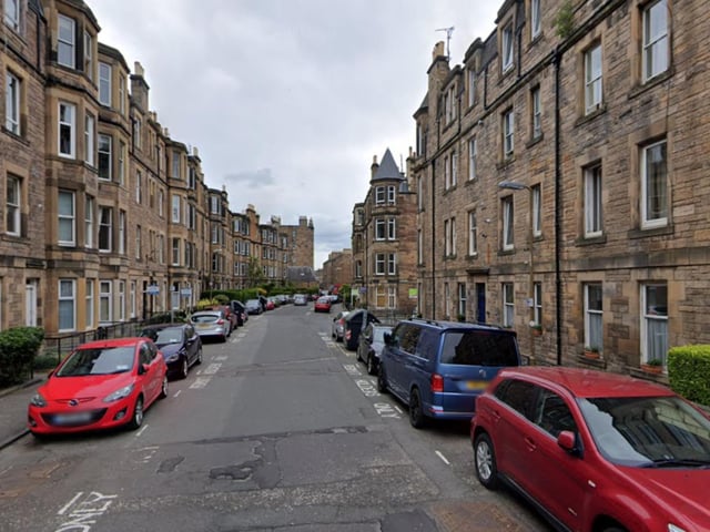 Millar Crescent is named after James Millar, who began construction of the road as part of his redevelopment of the site of the East House of the Royal Edinburgh Asylum which had recently closed in 1894.