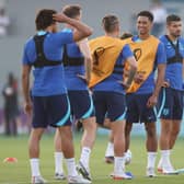 England play their first World Cup match against Iran. (Photo by Alex Pantling/Getty Images)