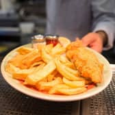 A plate of fish and chips. (Pic credit: Leon Neal / AFP via Getty Images)