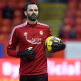 Aberdeen goalkeeper Joe Lewis.