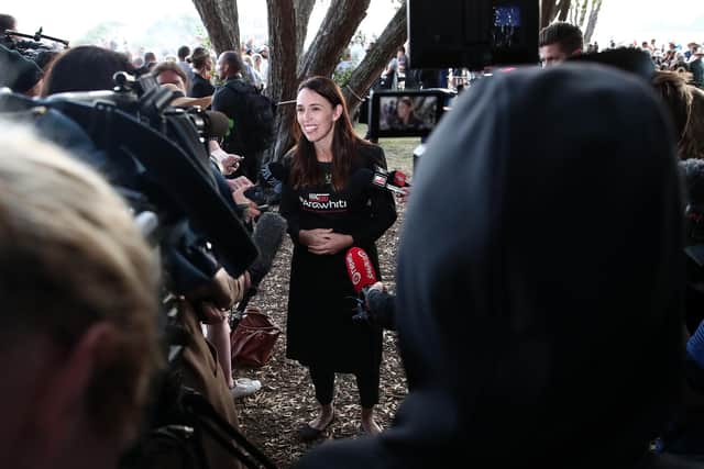 Scotland is wealthier than countries like Jacinda Ardern's New Zealand when compared on a population basis (Picture: Fiona Goodall/Getty Images)