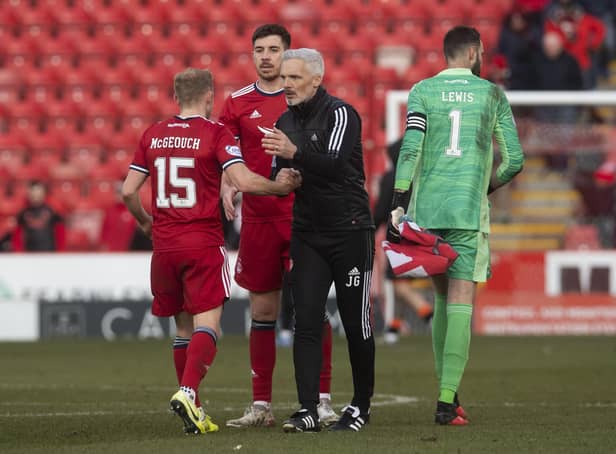Dylan McGeouch is one of the players not being kept on by Aberdeen boss Jim Goodwin. (Photo by Craig Foy / SNS Group)