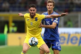Italy and Ukraine face a head-to-head match to decide Euro 2024 qualification - but Scotland are already there. (Photo by Marco Luzzani/Getty Images)
