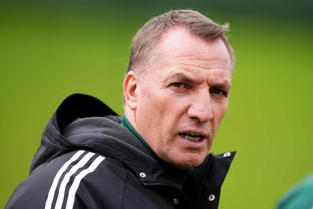 Brendan Rodgers has resigned as Celtic boss. (Photo by Andrew Millligan/PA Wire)