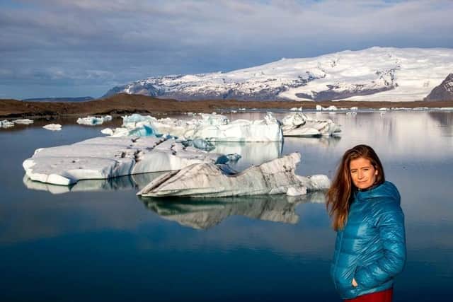 Una Sighvatsdottir, from Iceland,  is enjoying exploring her home country which is free of tourists for the first time in years.