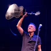 Bruce Springsteen at "Springsteen On Broadway", New York, 2021 Pic: Michael Zorn/Shutterstock