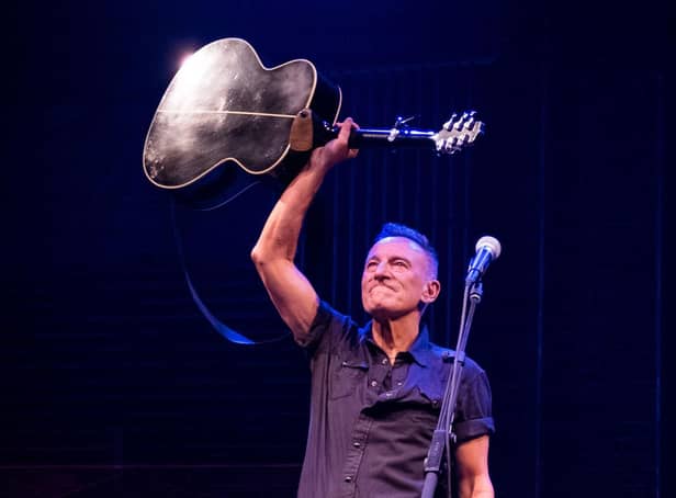Bruce Springsteen at "Springsteen On Broadway", New York, 2021 Pic: Michael Zorn/Shutterstock