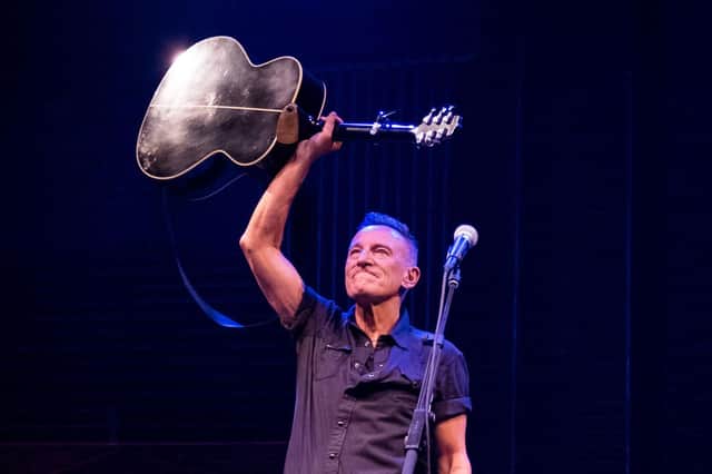 Bruce Springsteen at "Springsteen On Broadway", New York, 2021 Pic: Michael Zorn/Shutterstock