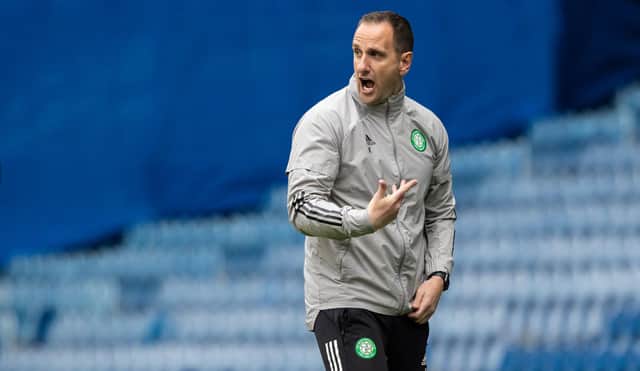 Celtic interim manager John Kennedy. Picture: SNS