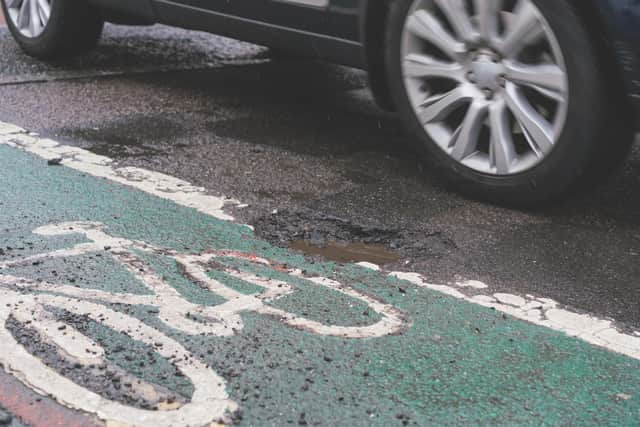In the very near future, potholes will be plotted and reported to route managers by sensors installed on a user’s bike