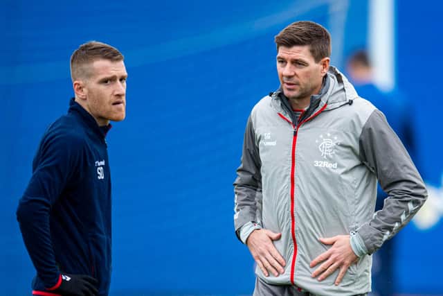 Steven Davis was left 'disappointed' with the departure of Rangers manager Steven Gerrard. (Photo by Bill Murray / SNS Group)