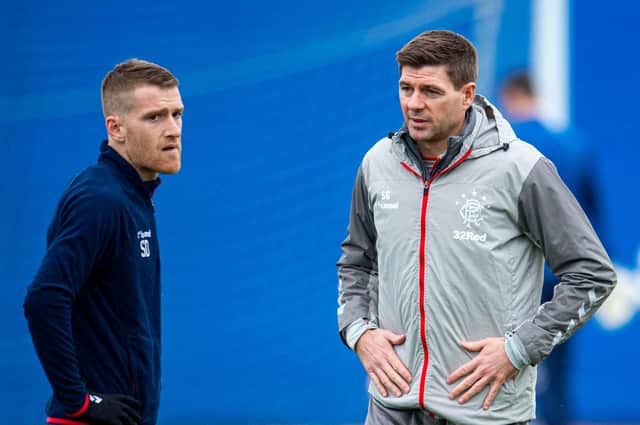 Steven Davis was left 'disappointed' with the departure of Rangers manager Steven Gerrard. (Photo by Bill Murray / SNS Group)