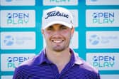 Royal Burgess left-hander Cameron Adam is throuugh to the last 16 in the Scottish Amateur Championship at Royal Dornoch. Picture: Scottish Golf