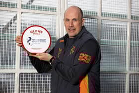 Rangers manager Philippe Clement has won the Glen's Manager of the Month award for January.