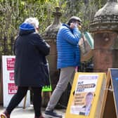 Voters in Edinburgh in 2021. The SNP should have courage to debate the issues surrounding local government, rather than relying on anti-Tory messaging, writes Brian Wilson. PIC: PA.