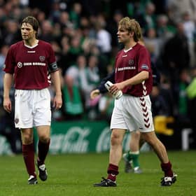Robbie Neilson had his say on the comments made by former Hearts team-mate Steven Pressley. Picture: SNS