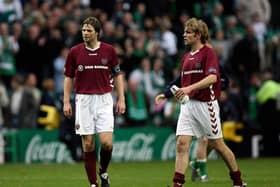 Robbie Neilson had his say on the comments made by former Hearts team-mate Steven Pressley. Picture: SNS