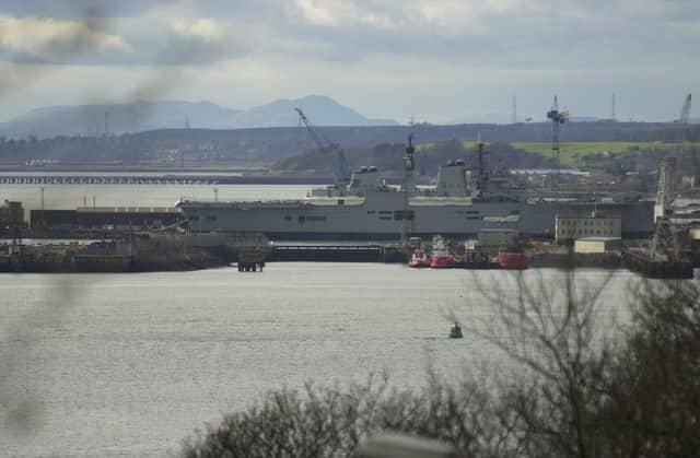 Rosyth Dockyard.