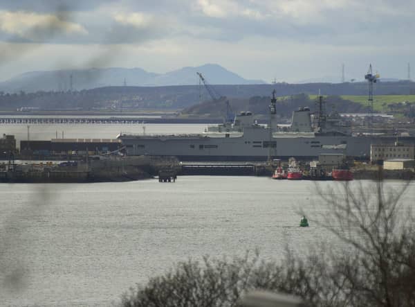 Rosyth Dockyard.
