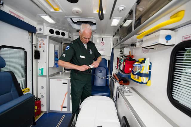 Currently, an ambulance is off the road for up to 40 mins for cleaning