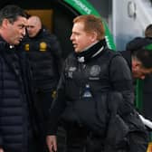 Hibs boss Jack Ross has seen his odds plummet to become next permanent Celtic manager as Neil Lennon set for San Siro showdown. Picture: SNS