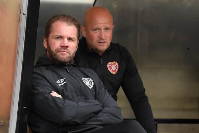 Hearts manager Robbie Neilson has been frustrated in his bid to bolster his striking options thus far. (Photo by Ross Parker / SNS Group)