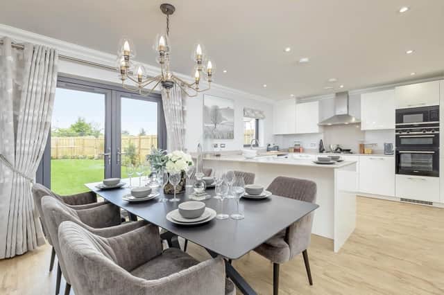 Inside the Drum show home at Eskbank