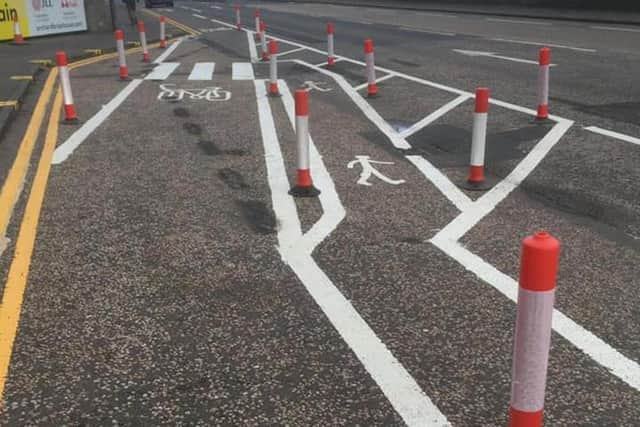 This layout on Queensferry Road was widely mocked