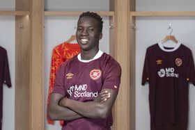 Garang Kuol has signed for Hearts for the rest of the season.