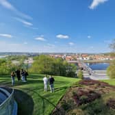 The view of Kaunas in Lithuania, from the top of hill was simply breath-taking. Pic: Graham Falk.