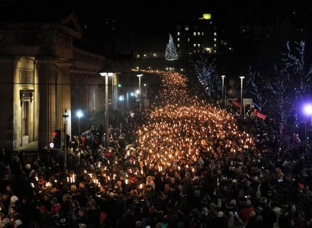 Edinburgh is called the 'Home of Hogmanay' by some and tens of thousands from around the globe gather there on New Year's Eve to celebrate.