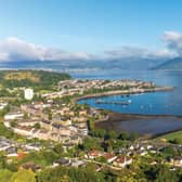 Derelict land to the east of Greenock will benefit from the funding>
Picture: VisitScotland