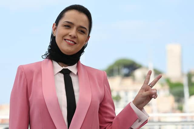 Iranian actress Taraneh Alidoosti, seen at the Cannes Film Festival in May, has been arrested and charged with 'spreading falsehoods against the regime' (Picture: Christophe Simon/AFP via Getty Images)