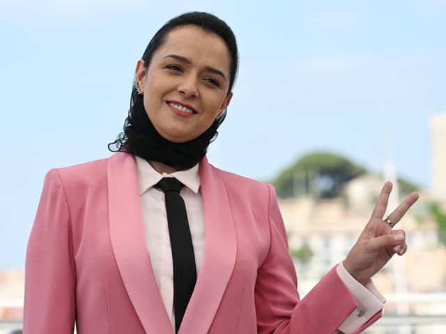 Iranian actress Taraneh Alidoosti, seen at the Cannes Film Festival in May, has been arrested and charged with 'spreading falsehoods against the regime' (Picture: Christophe Simon/AFP via Getty Images)