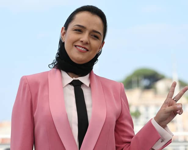 Iranian actress Taraneh Alidoosti, seen at the Cannes Film Festival in May, has been arrested and charged with 'spreading falsehoods against the regime' (Picture: Christophe Simon/AFP via Getty Images)