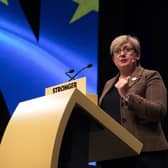 Joanna Cherry QC MP during a Brexit Q&A event at the 2019 SNP autumn conference Picture: Jane Barlow/PA Wire