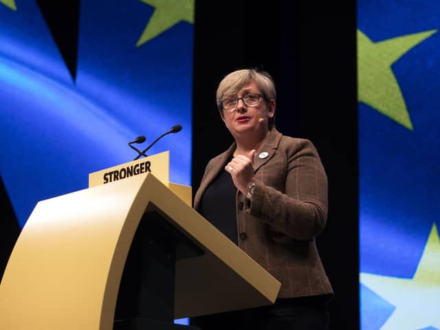 Joanna Cherry QC MP during a Brexit Q&A event at the 2019 SNP autumn conference Picture: Jane Barlow/PA Wire