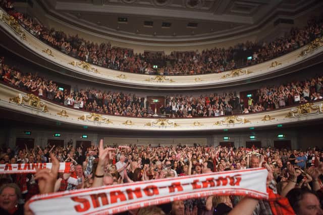 2,200 fans bring Rollermania to the Usher Hall during Bay City Rollers' reunion homecoming