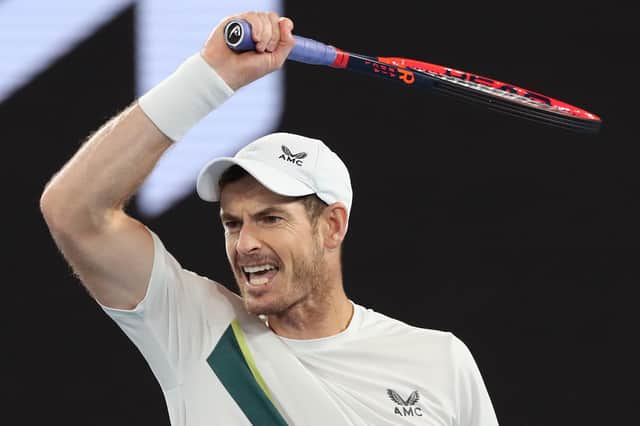 Andy Murray defeated Thanasi Kokkinakis on Friday morning at the Australian Open.
