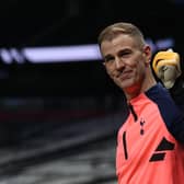 Joe Hart could make his Celtic debut againt Jablonec on Thursday. (Photo by CATHERINE IVILL/POOL/AFP via Getty Images)