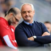 Ray McKinnon is back in football management with Forfar Athletic after suffering a heart attack earlier this year. (Pic: Michael Gillen)