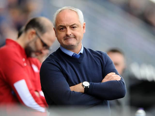 Ray McKinnon is back in football management with Forfar Athletic after suffering a heart attack earlier this year. (Pic: Michael Gillen)