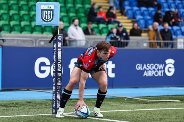 Jamie Dobie will start at scrum-half for Glasgow Warriors against the Ospreys in Wales. (Photo by Ross MacDonald / SNS Group)