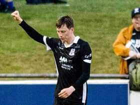 Kane Hester scored all four goals for Elgin City in their Scottish Cup triumph.