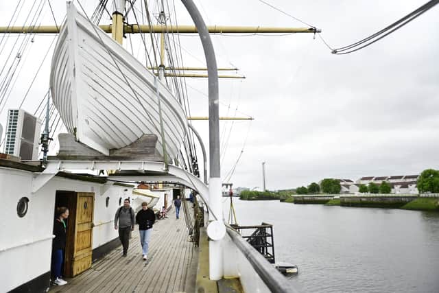 Repairs to the weather deck are not included in a new £1.8 million funding grant. Picture: John Devlin