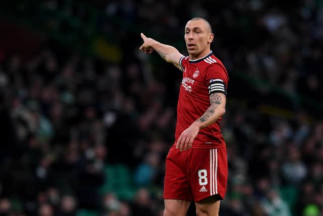 Scott Brown is on the verge of leaving Aberdeen.  (Photo by Craig Foy / SNS Group)