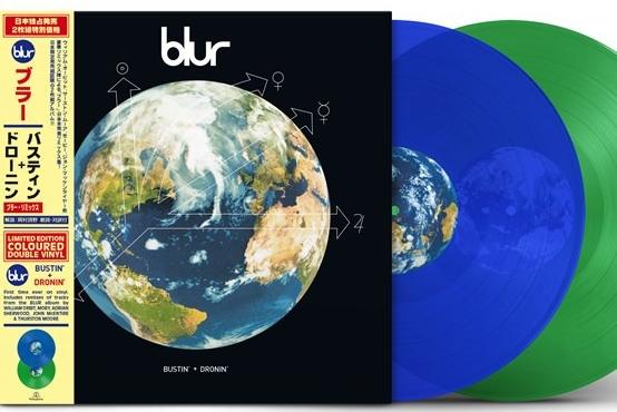 Blur will be releasing a special double heavyweight coloured vinyl edition of their 1998, Japan-only remix compilation Bustin’ + Dronin’ featuring mixes of tracks from their 1997 eponymously titled, number one album. Originally only available as a 2-CD set including a Radio 1 John Peel session, only a handful of copies made their way over to the UK on import.