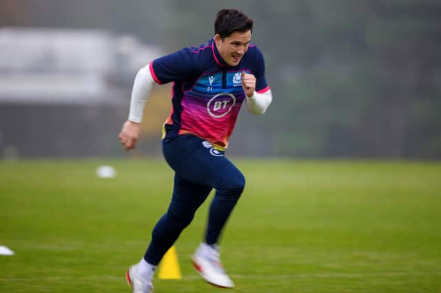 Sam Johnson has been picked to play at inside centre against Italy ahead of James Lang.