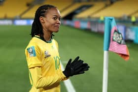 Glasgow City's Linda Motlhalo. (Photo by Catherine Ivill/Getty Images)